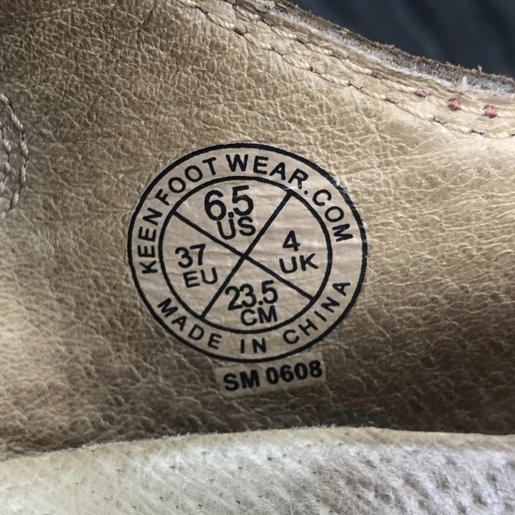 Keen Mary Jane Brown Leather Nubuck Shoes Sandals - Picture 8 of 8